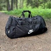 SN1030 / Спортивна дорожня чорна сумка NIKE